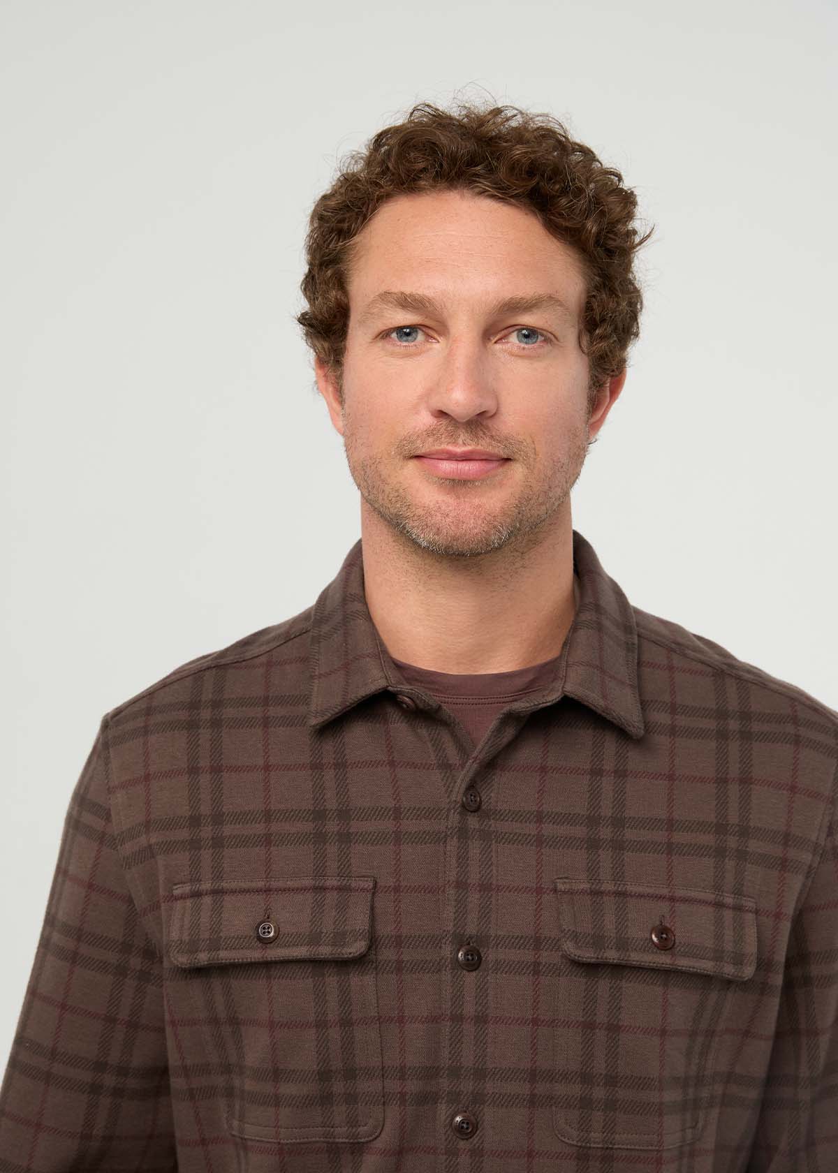Men’s Performance Flannel Overshirt product image