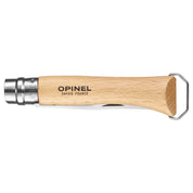 No.10 Corkscrew Stainless Steel Folding Knife with Bottle Opener