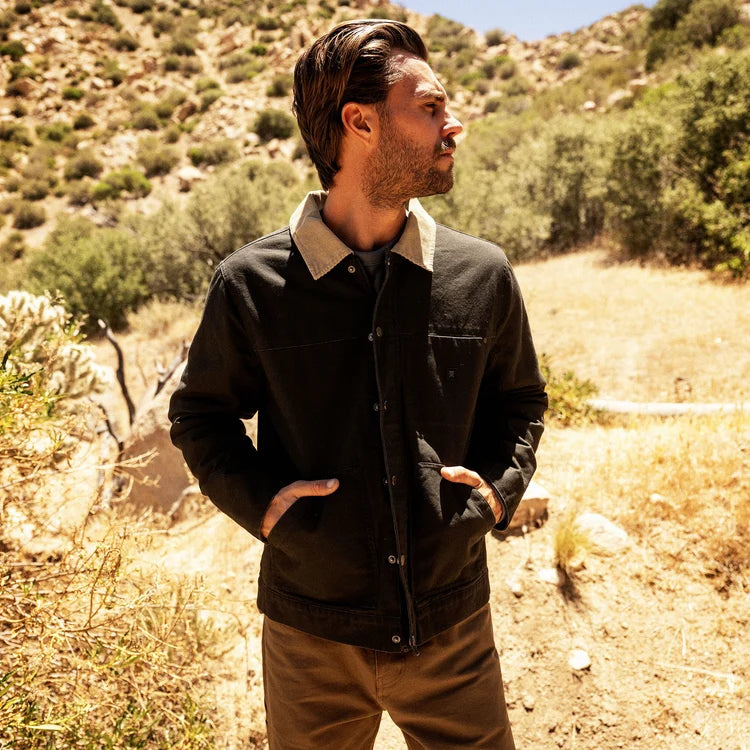 Men's Open Roads Waxed Canvas Jacket