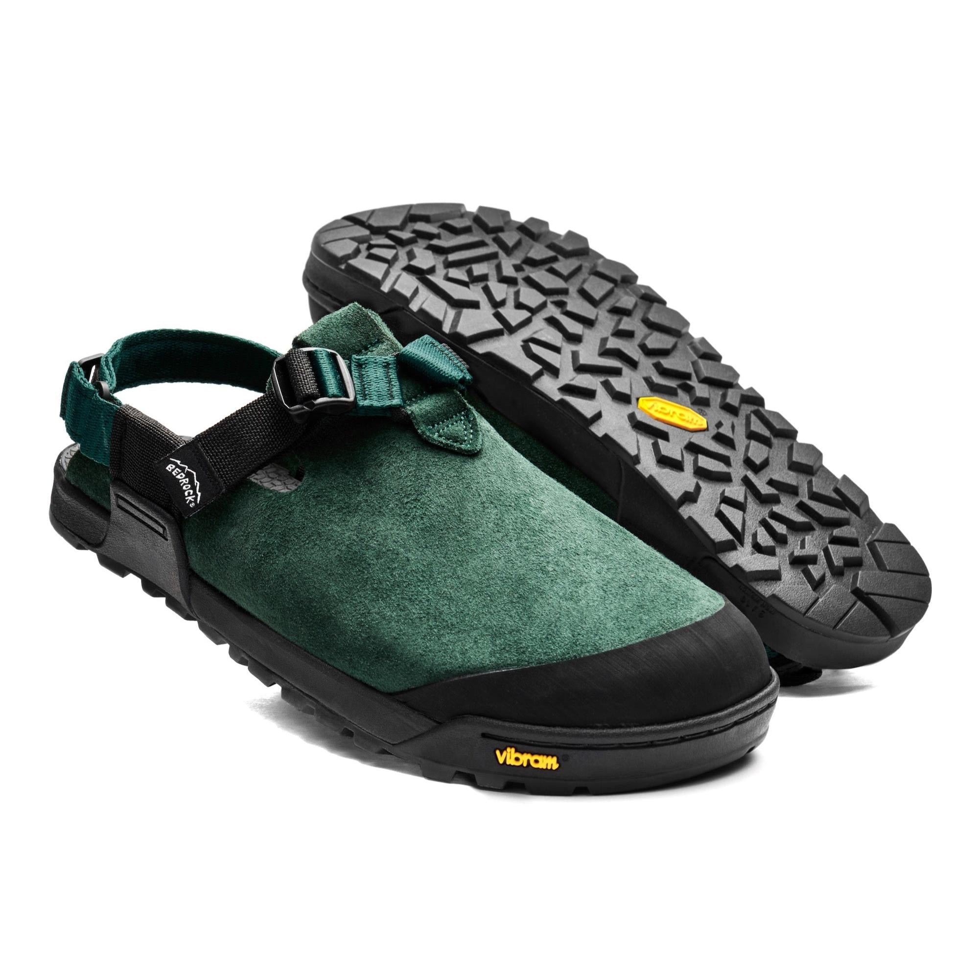 Mountain Clog Suede Leather Sandals