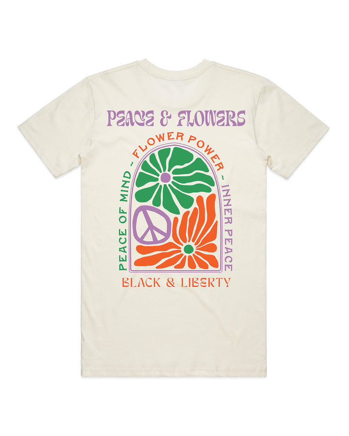 Unisex Peace & Flowers T-Shirt
