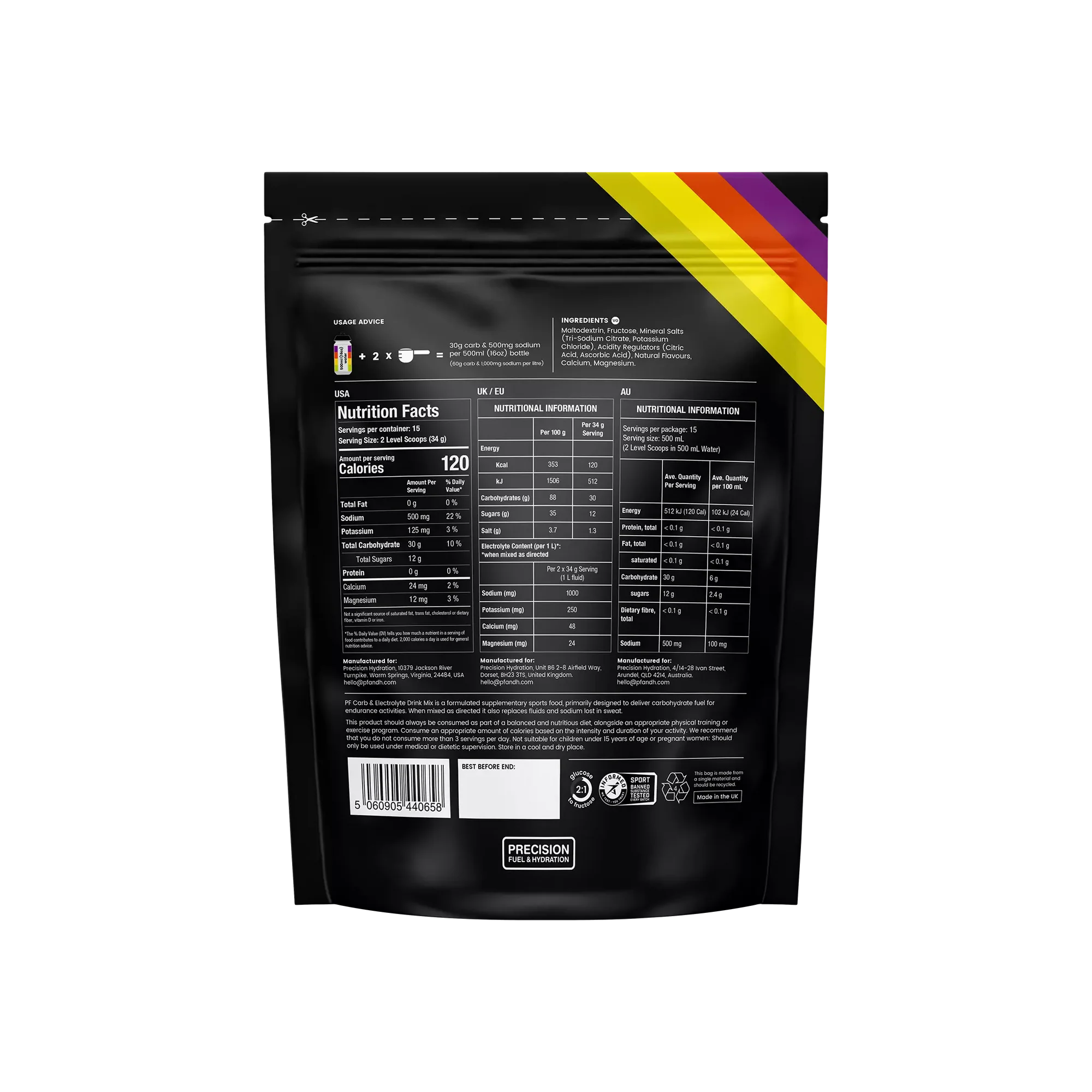 Carb & Electrolyte Drink Mix 510g