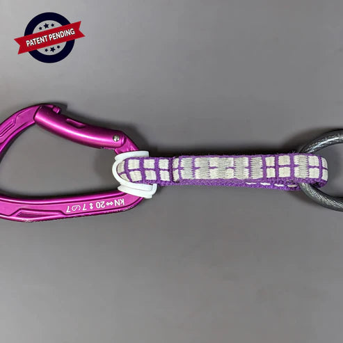 Flip-Stop Cam Carabiner Stabilizers