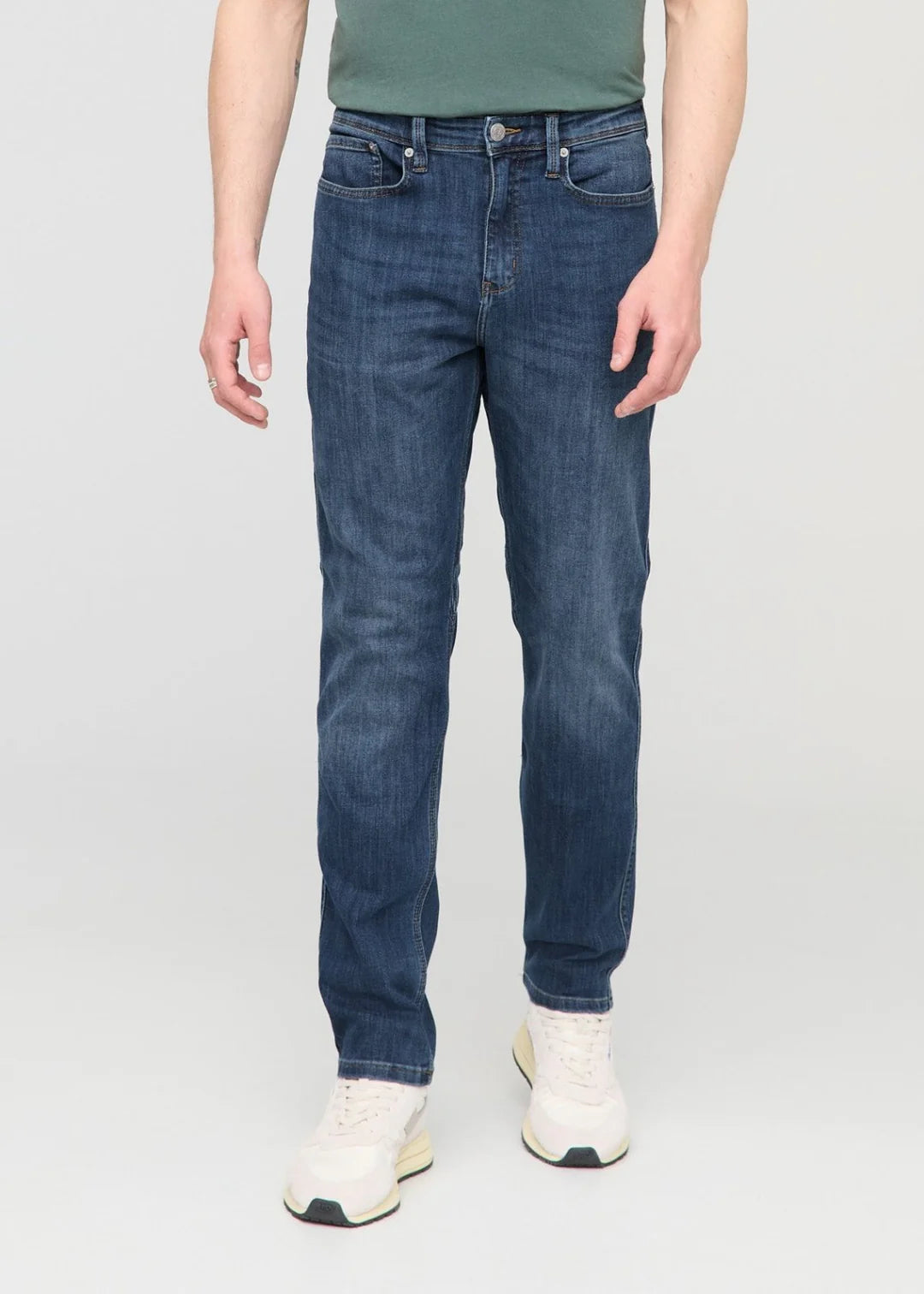 Men's Performance Denim Athletic Straight Pant