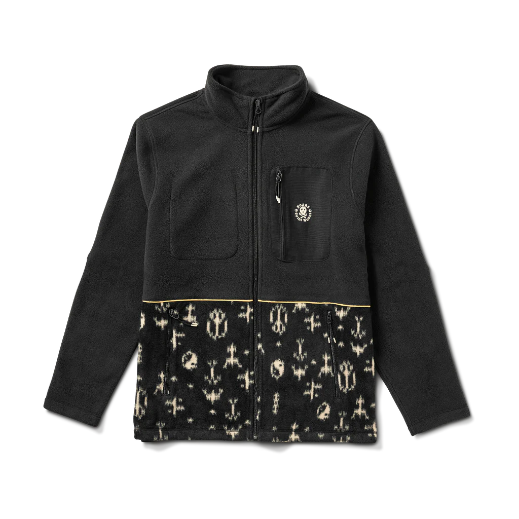 Roark-Men's Landfall Fleece (Past Season)-Black Ikigai-Small-Monod Sports
