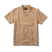 Roark-Men's Gonzo Camp Collar Shirt-Sarda Almond-Small-Monod Sports