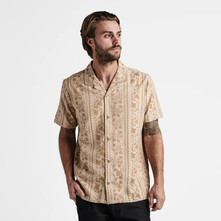 Roark-Men's Gonzo Camp Collar Shirt-Monod Sports