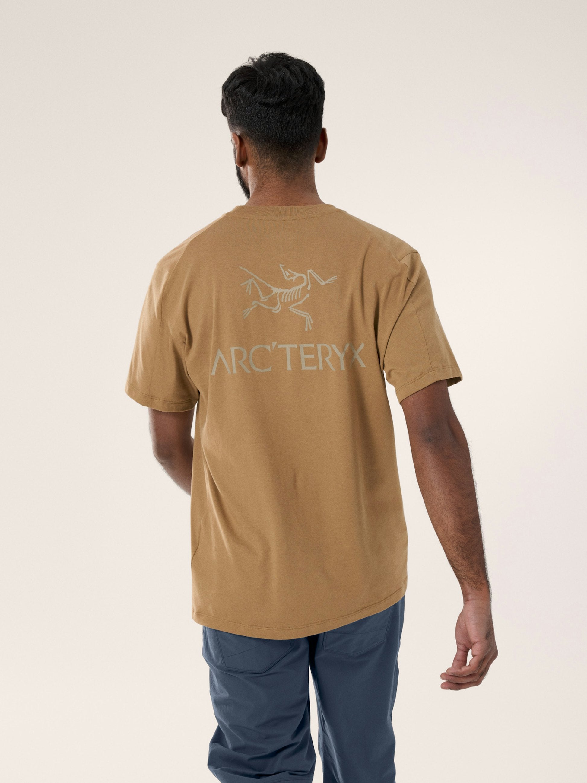 Men's Kragg SL Cotton Bird Word SS Shirt