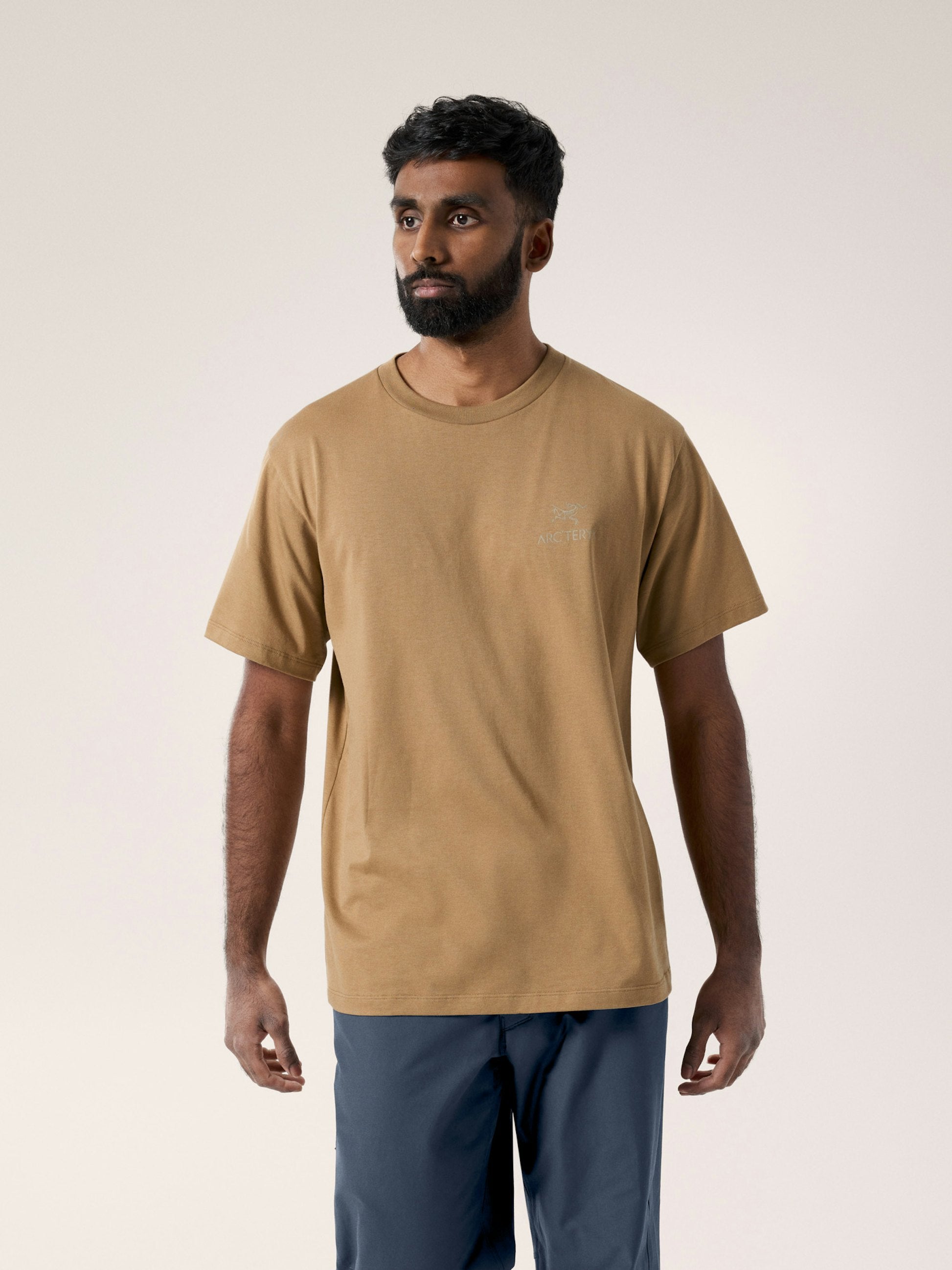 Men's Kragg SL Cotton Bird Word SS Shirt