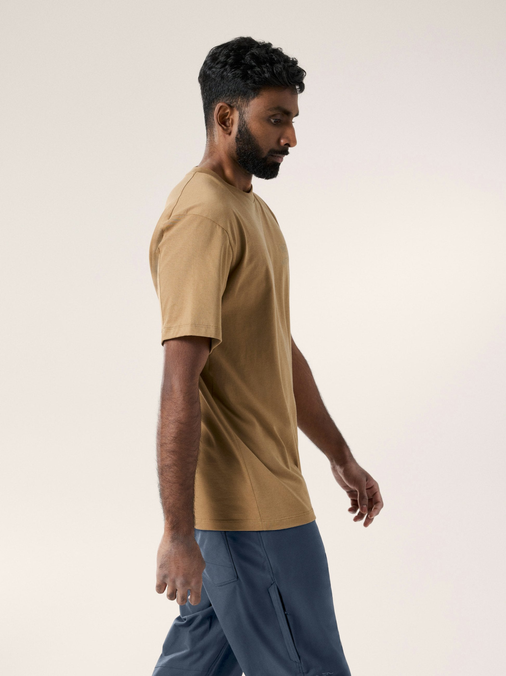 Men's Kragg SL Cotton Bird Word SS Shirt