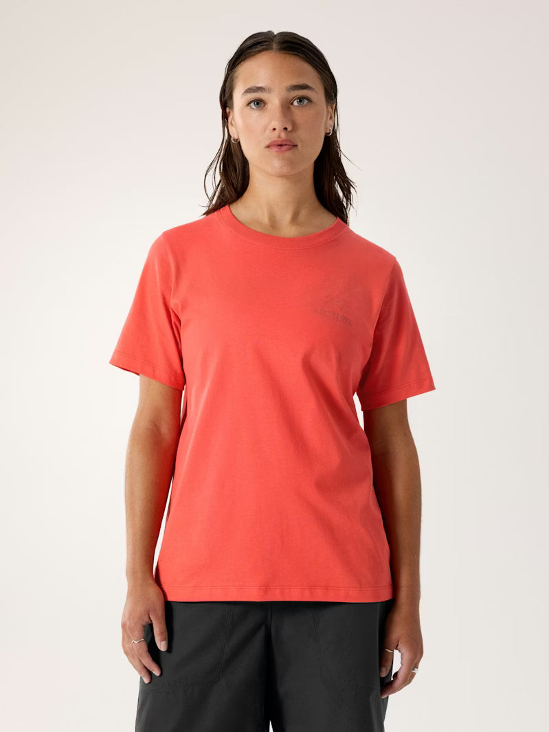 Women's Kragg SL Cotton Emblem Crew Shirt SS