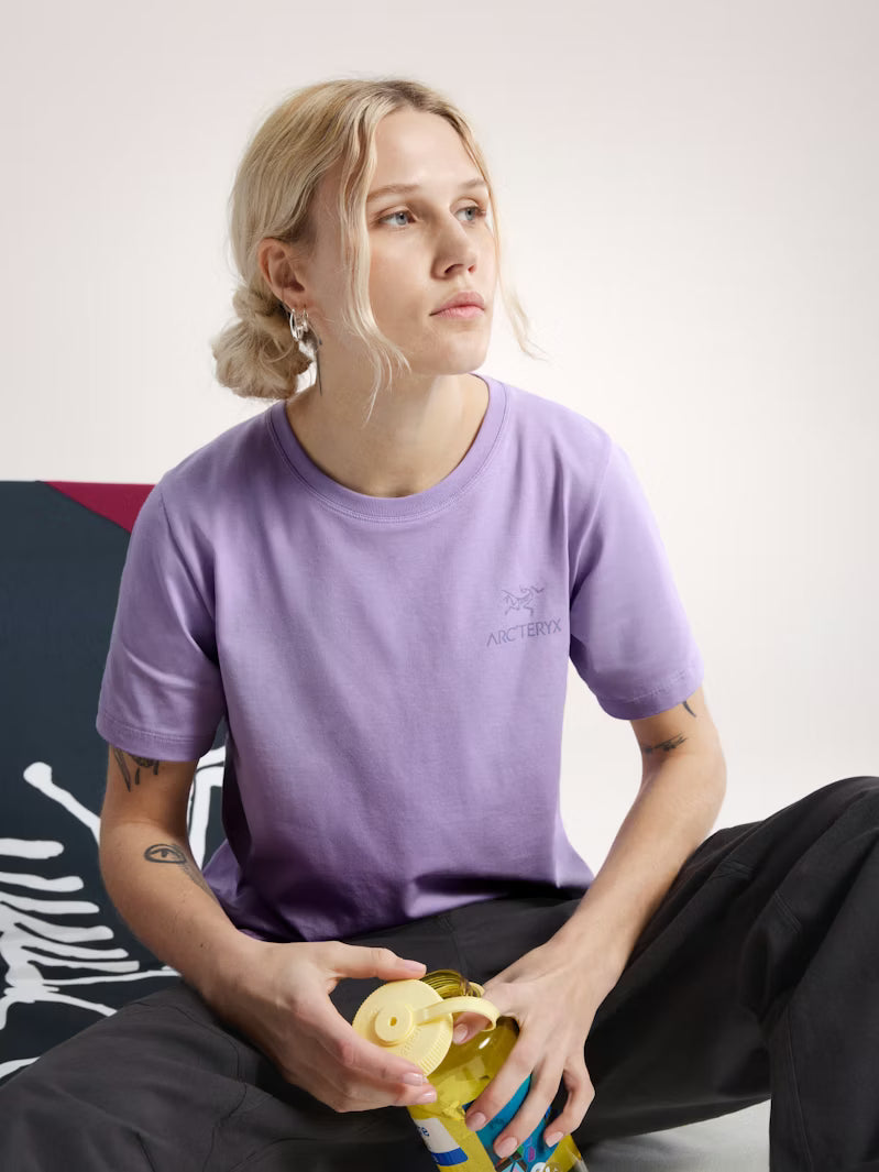 Women's Kragg SL Cotton Emblem Crew Shirt SS