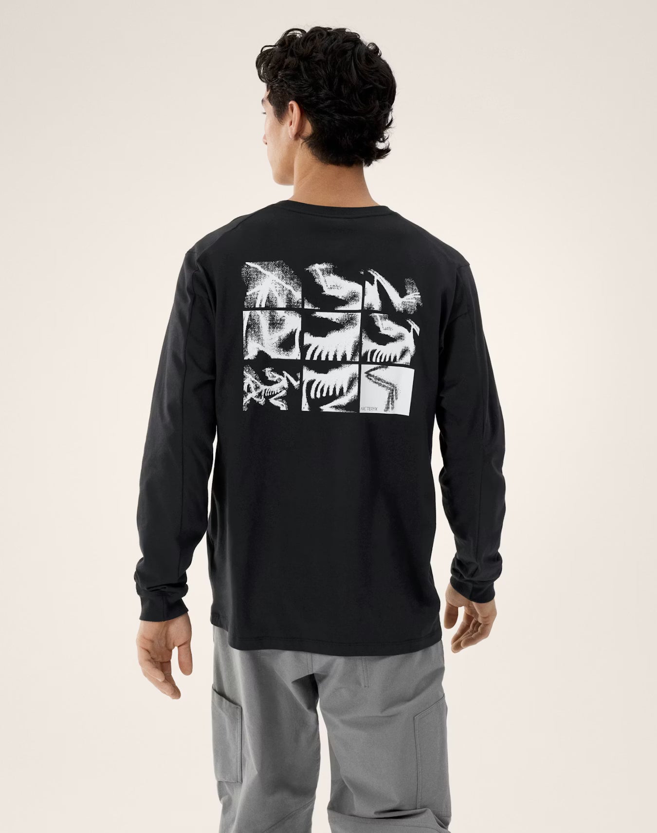Men's Kragg SL Cotton Bird Tile Shirt LS