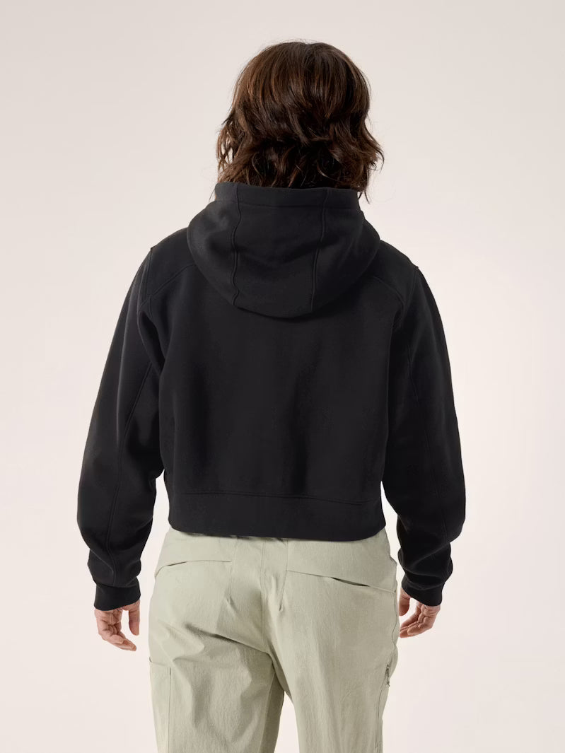 Women's Emblem Fleece Full Zip Crop Hoody
