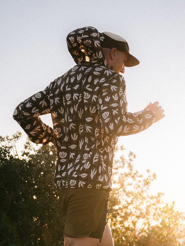 Men's Scaled Printed Jacket
