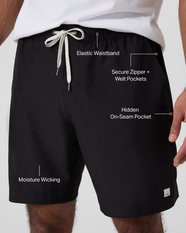 Men's Banks Session Short Unlined 7"