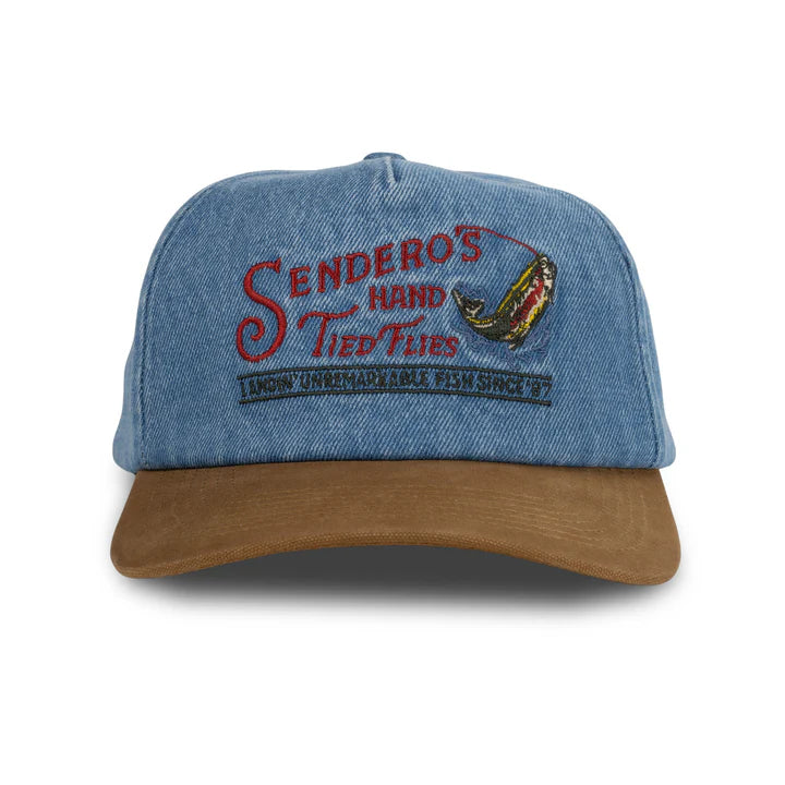 Hand Tied Flies Hat