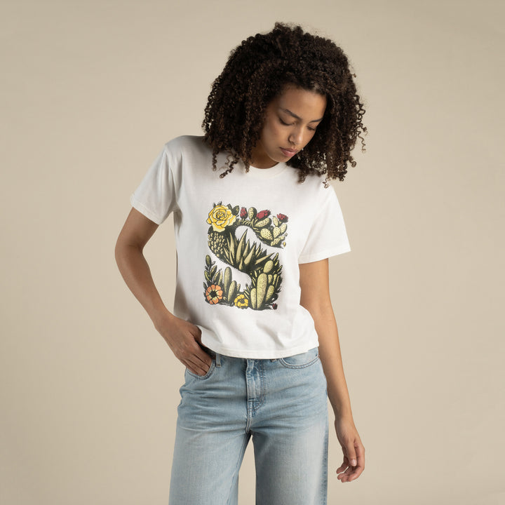 Women's Desert Mark Boxy Tee