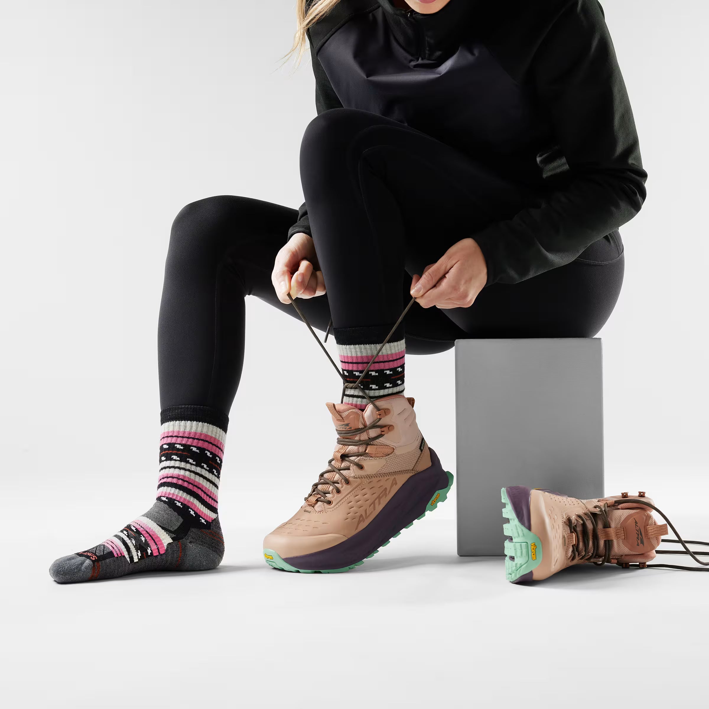 Women's Hike Margarita Crew Socks