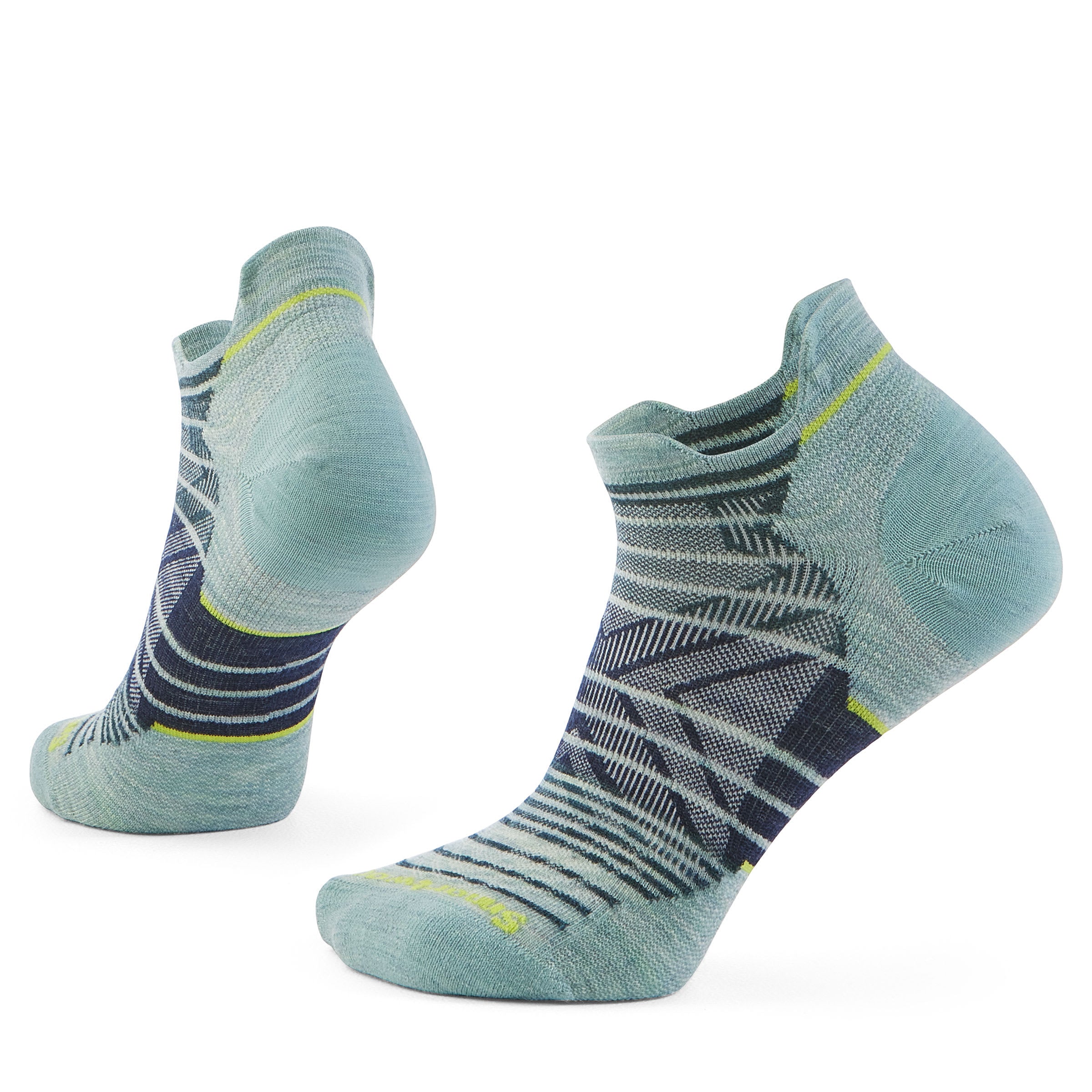Women's Run Zero Cushion Stripe Low Ankle Socks