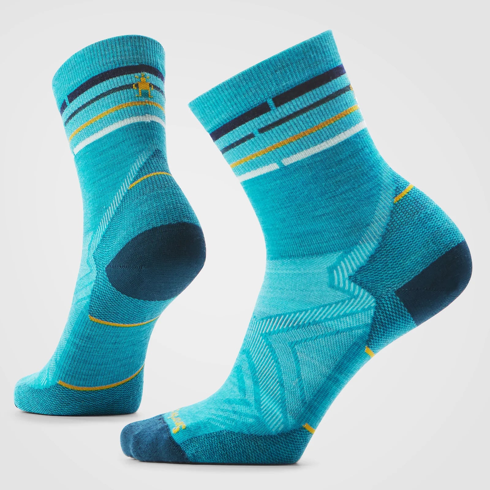 Women's Run Zero Cushion Mid Crew Socks Zero Cushion