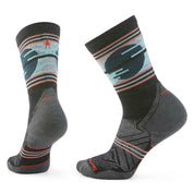 Women's Trail Run Targeted Cushion Sunset Trail Crew Socks