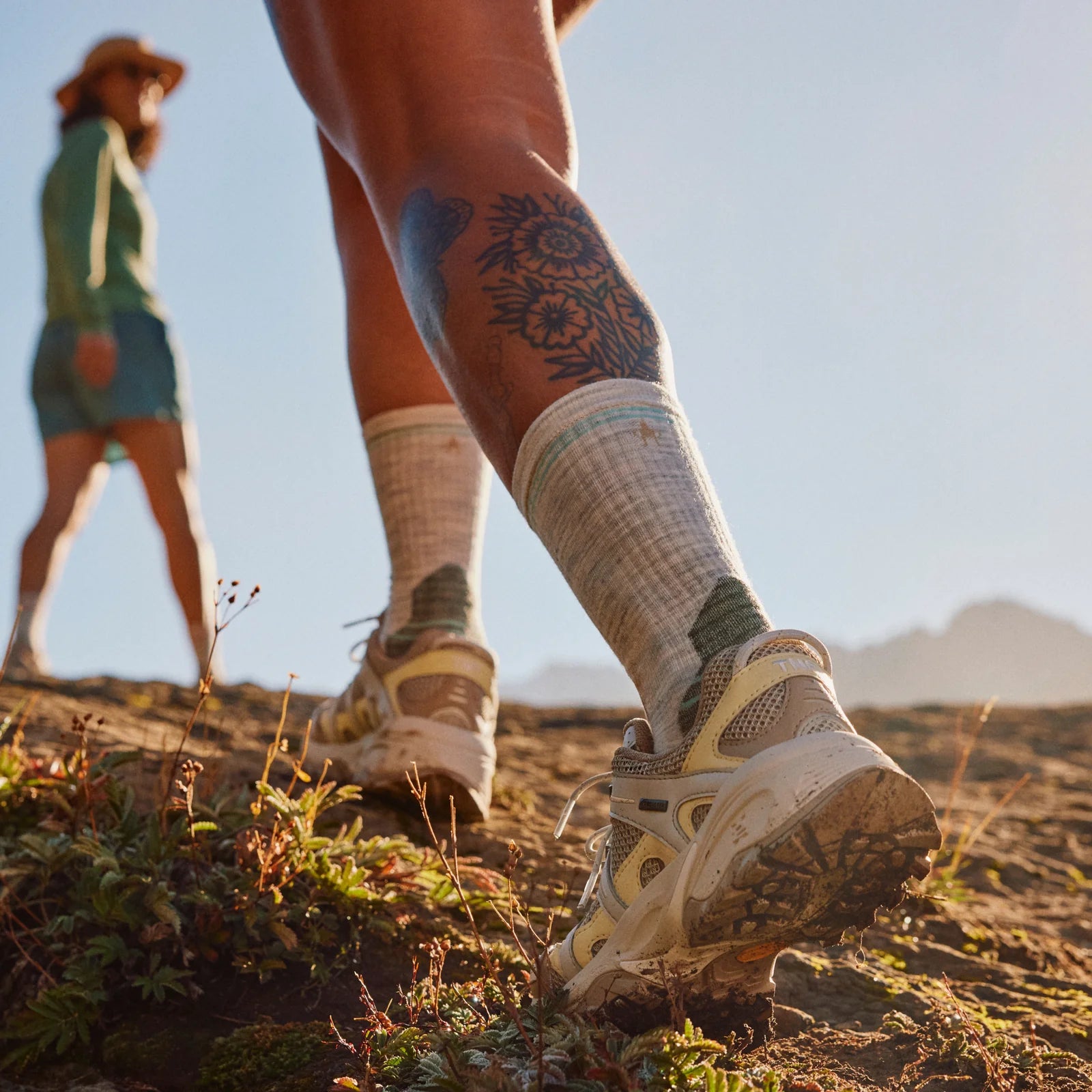 Women's Hike Crew Socks Targeted Cushion