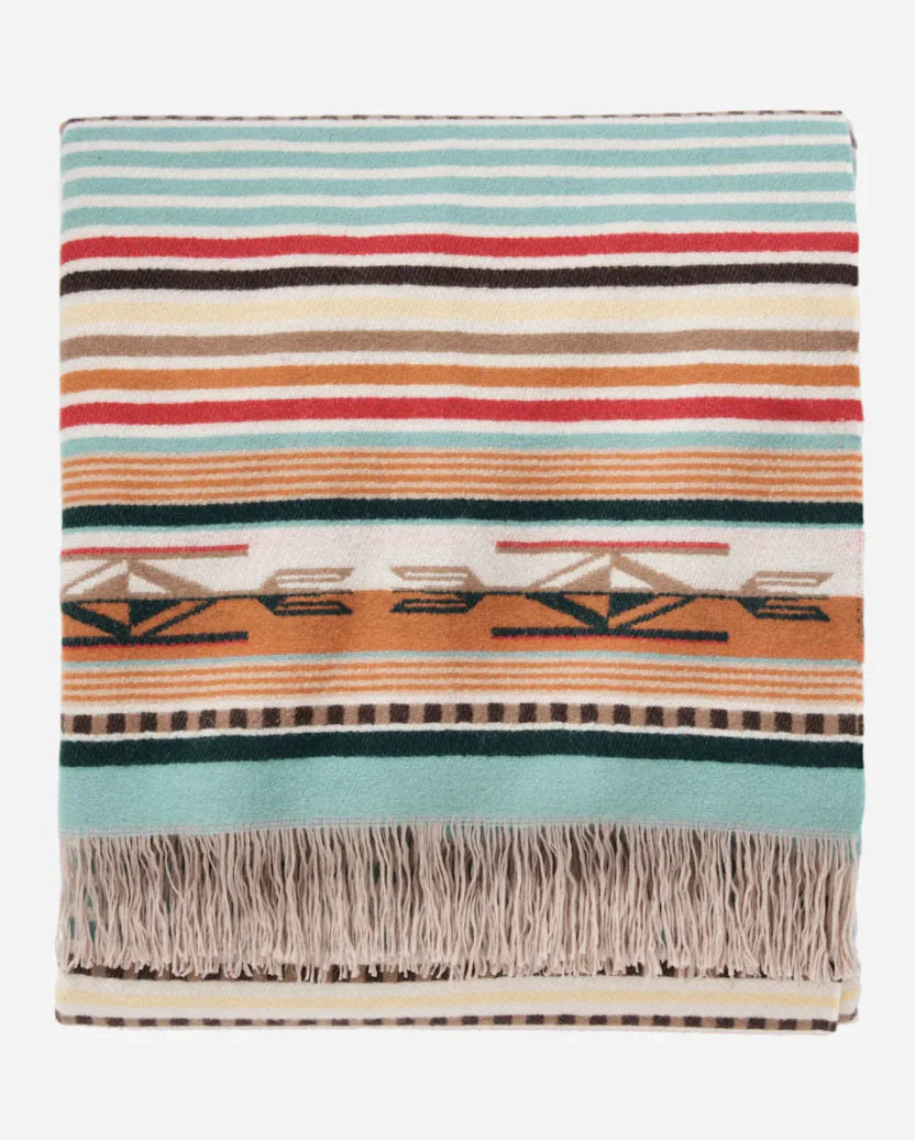 Jacquard Fringed Throw