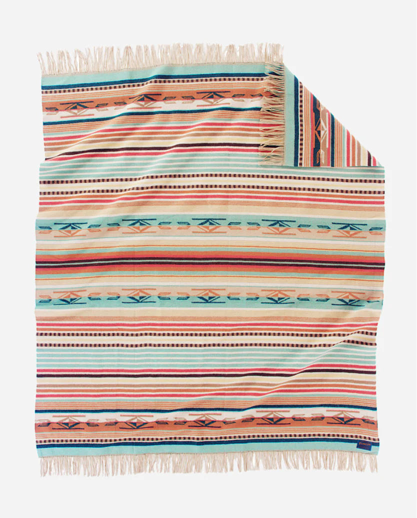 Jacquard Fringed Throw
