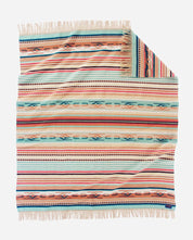 Jacquard Fringed Throw