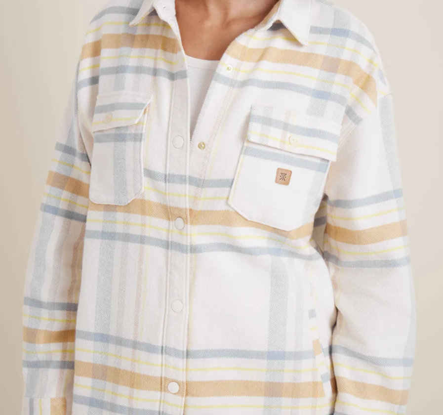 Roark-Women's Amberley Flannel-Dusty Sky-Small-Monod Sports