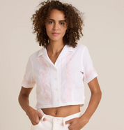 Roark-Women's Camp Short Sleeve Button Up Shirt-Monod Sports