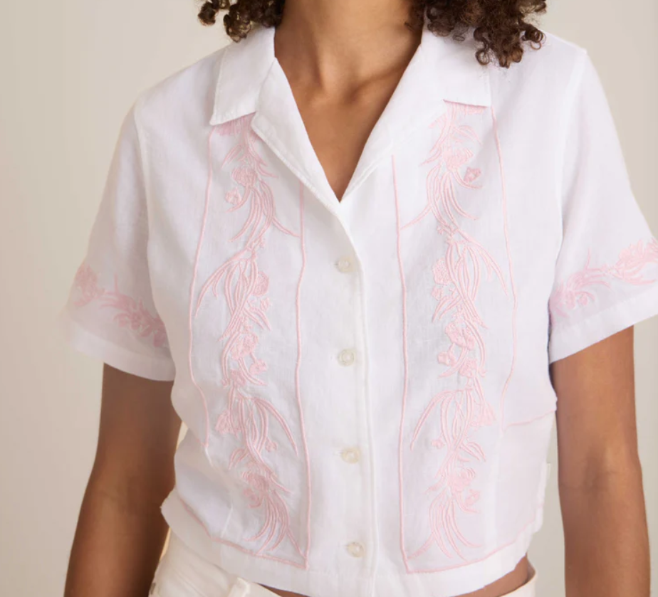 Roark-Women's Camp Short Sleeve Button Up Shirt-Dusty Orchid-Small-Monod Sports