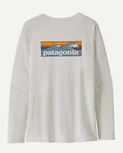 Women's Long-Sleeved Capilene Cool Daily Graphic Shirt - Waters