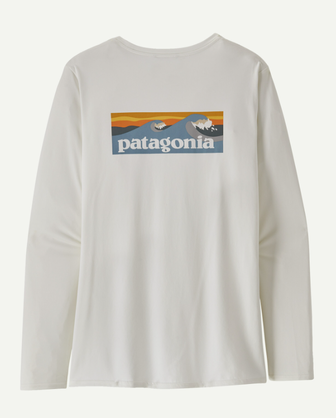Women's Long-Sleeved Capilene Cool Daily Graphic Shirt - Waters