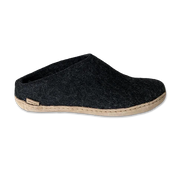 Leather Sole Slip-On Slippers