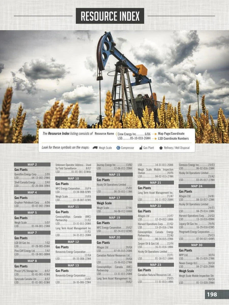 Southern Alberta Backroad Mapbook | 5th Edition