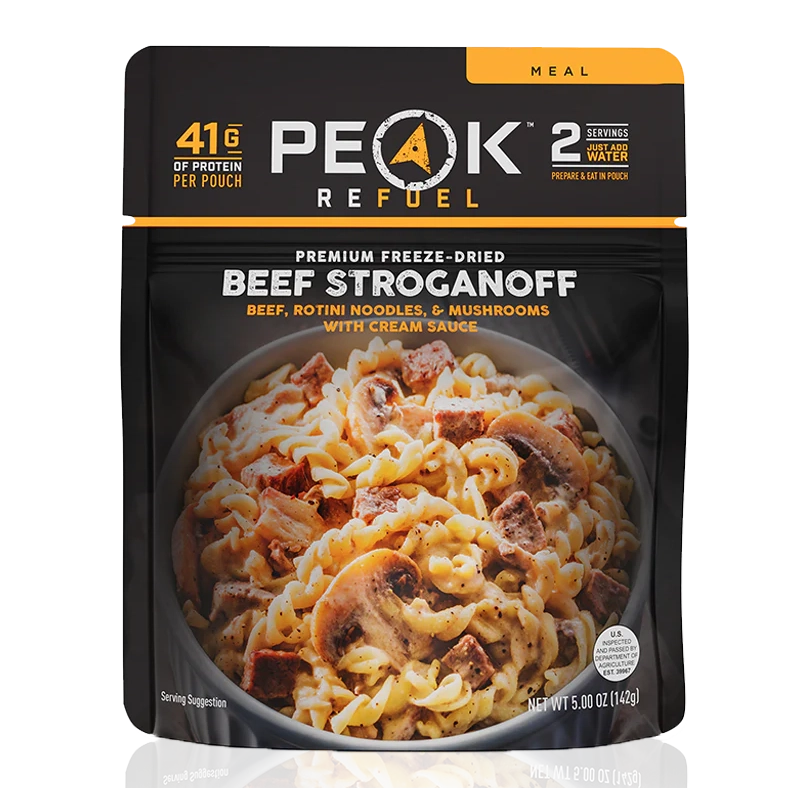 Peak Refuel Beef Stroganoff