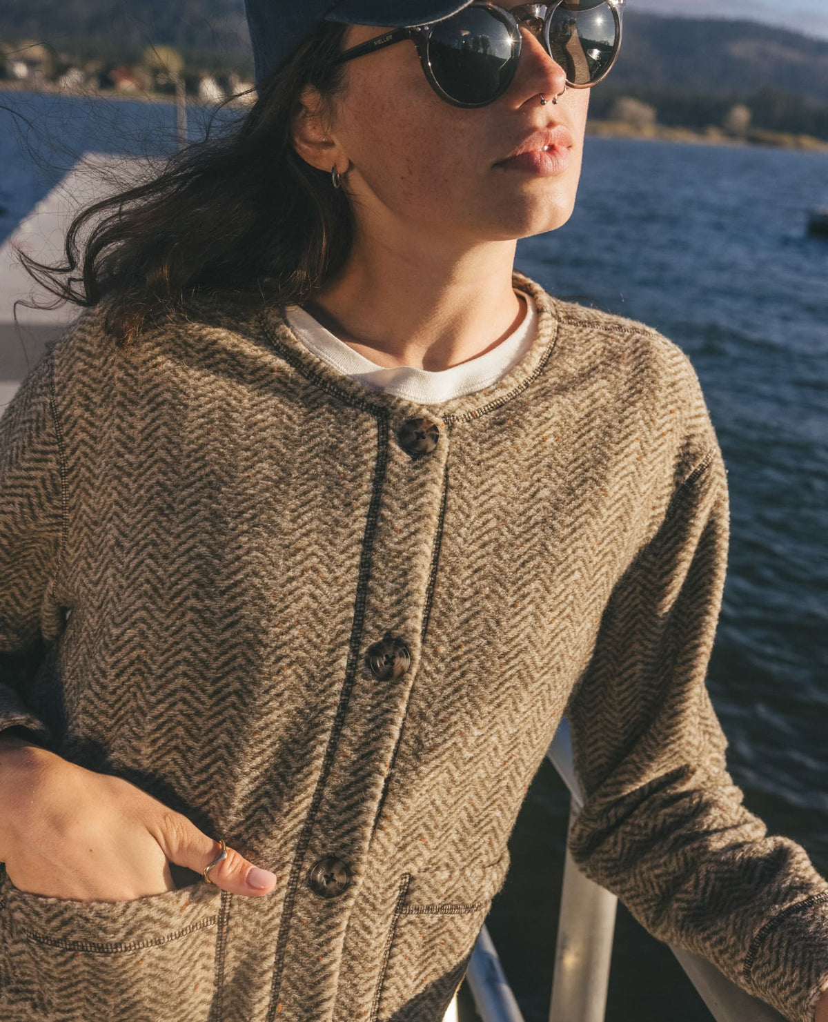 Women’s Cabinside Fleece Cardigan product image