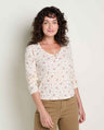 Women’s Foothill Pointelle Henley Tee product image