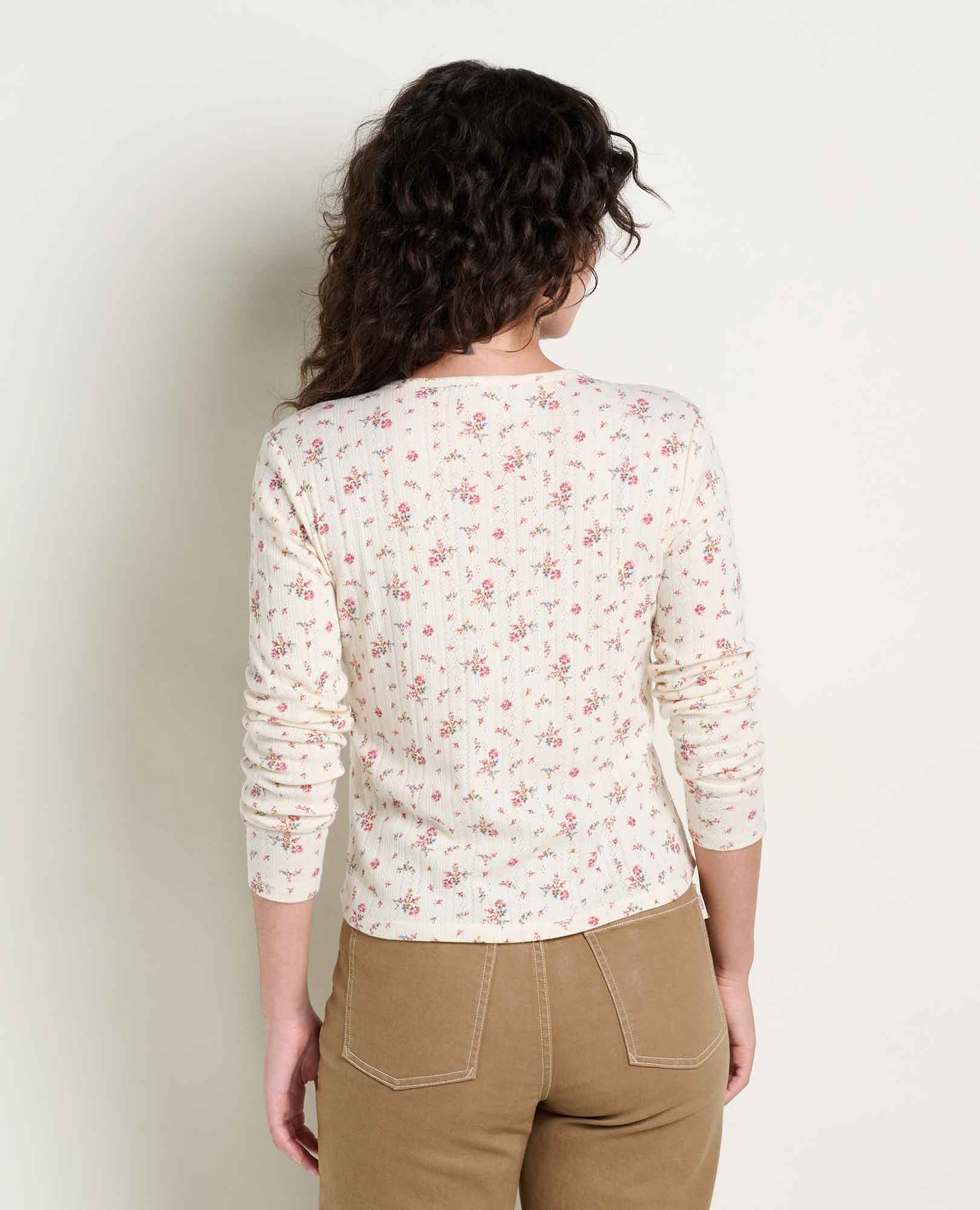 Women’s Foothill Pointelle Henley Tee product image