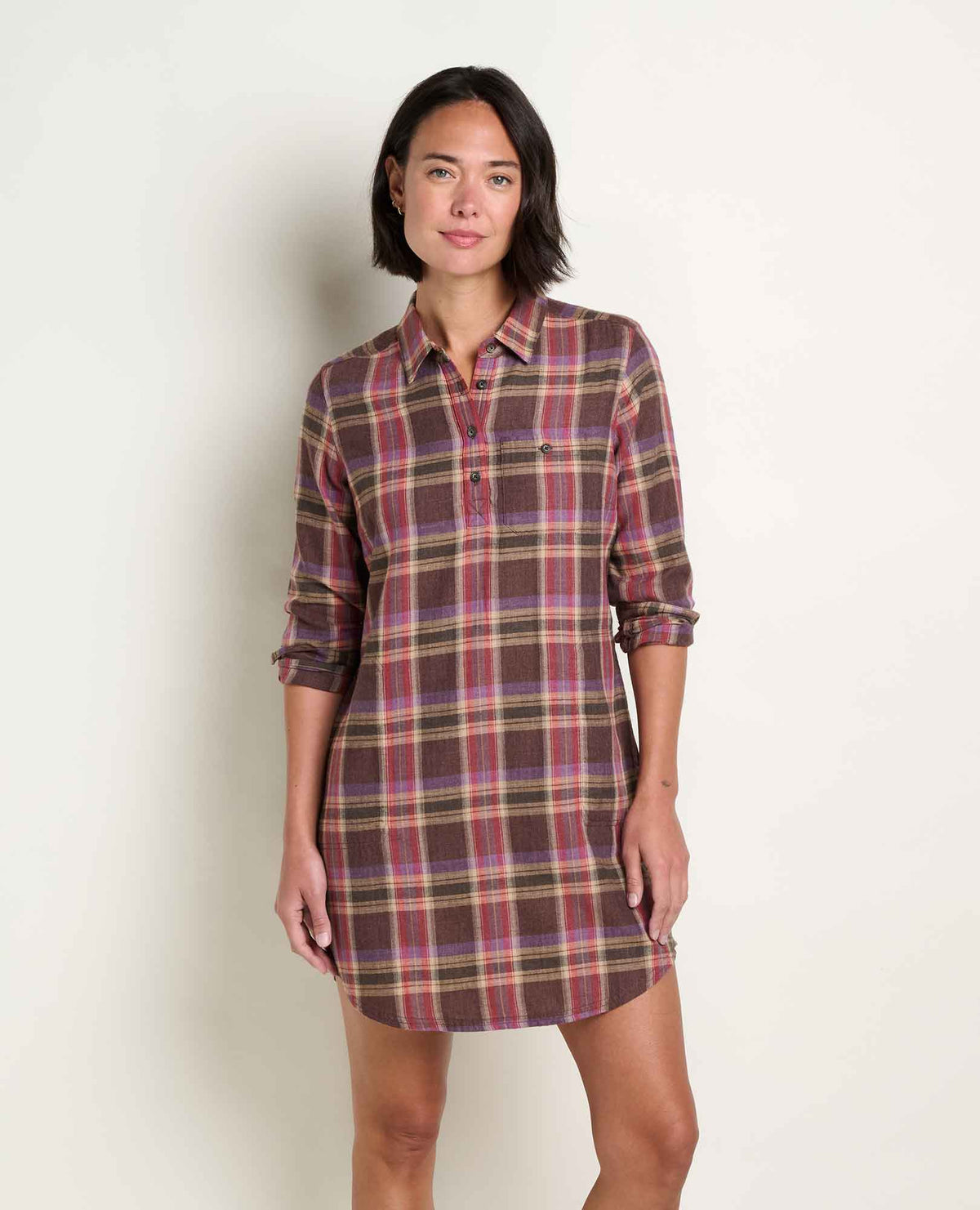 Women’s Re-Form Flannel Shirt Dress product image
