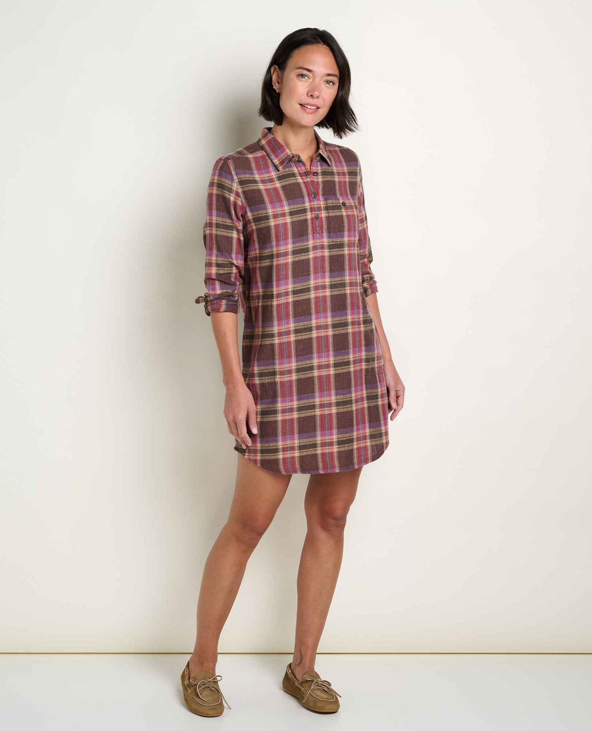 Women’s Re-Form Flannel Shirt Dress product image