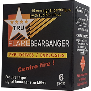 Earth Management Tru Flare Centre Fire Bear Bangers 6-Pack