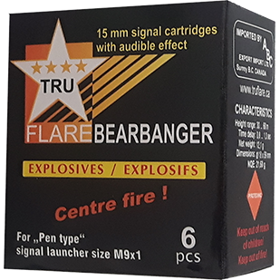 Tru Flare Centre Fire Bear Bangers | 6 Pack