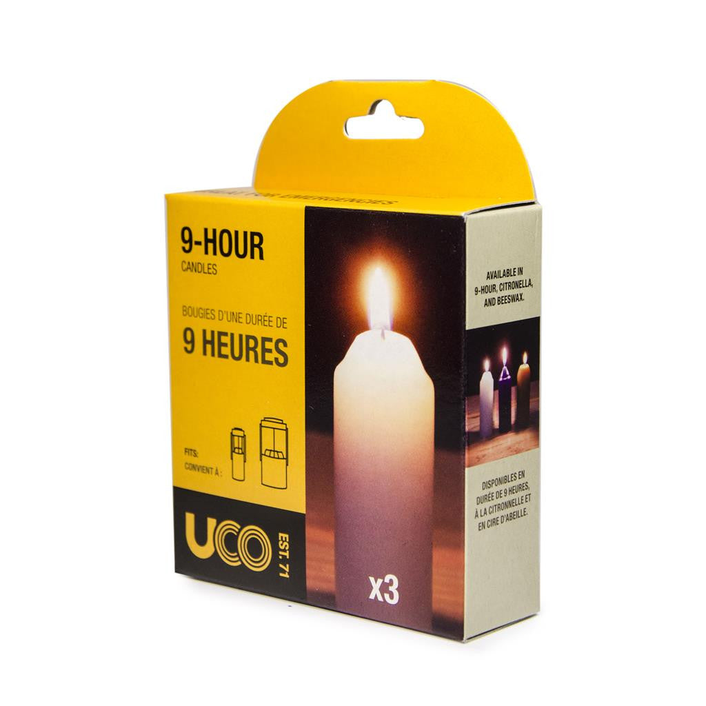 9-Hour Candles | 3 Pack