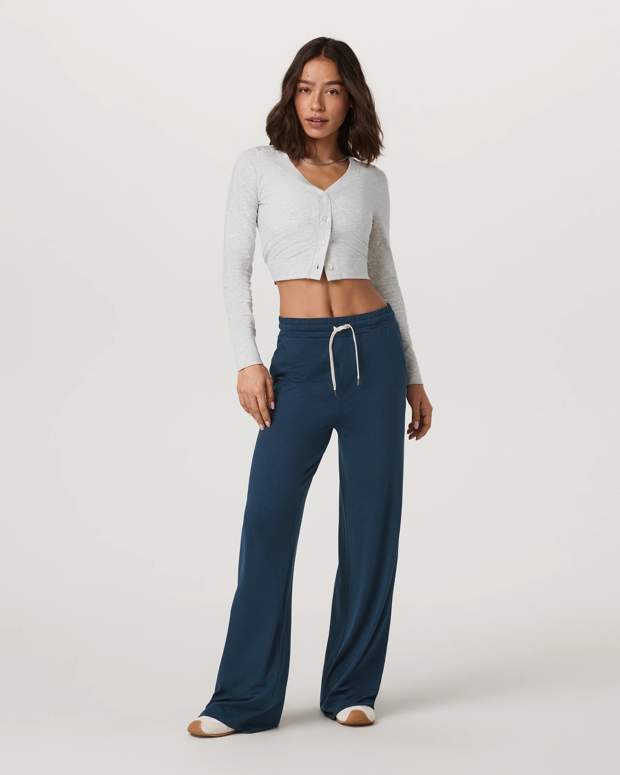 Women's Long Sleeve Pose Mini Cardigan