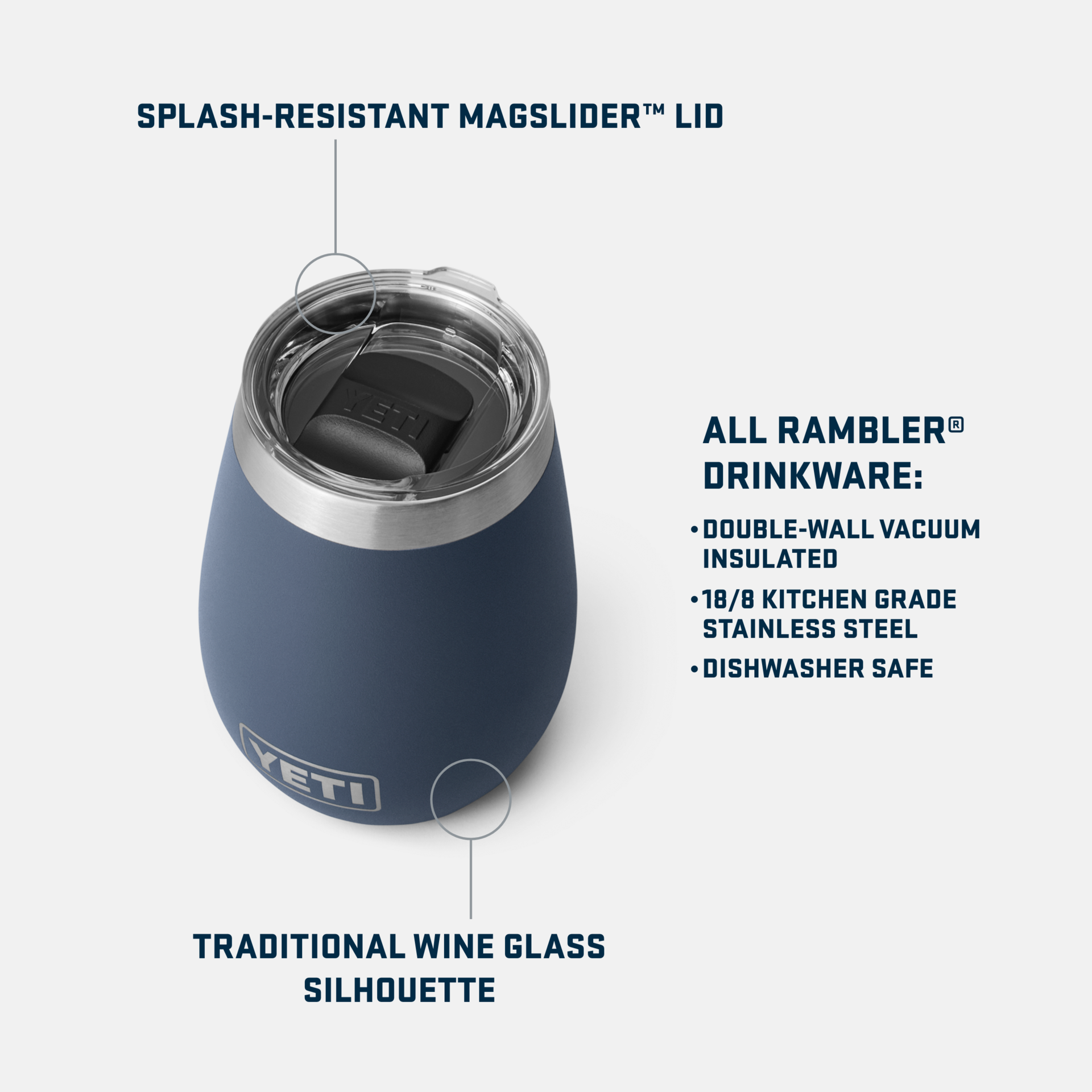 Yeti lid for wine tumbler 2025