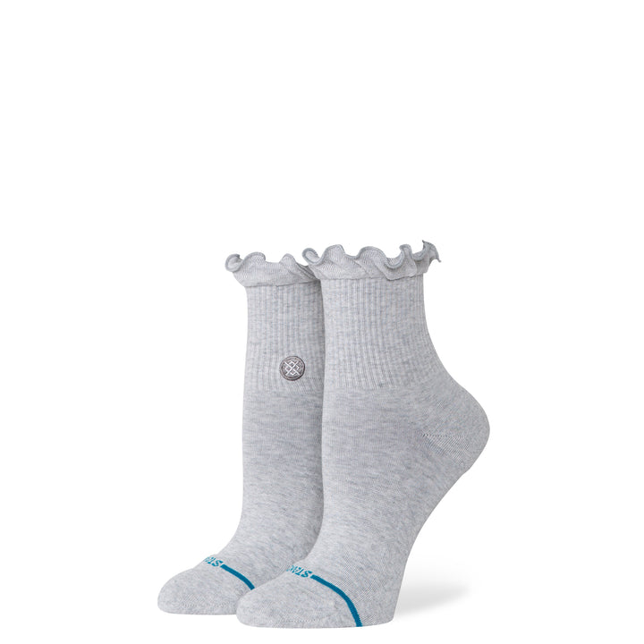 Women's Ruffle Icon Quarter Socks