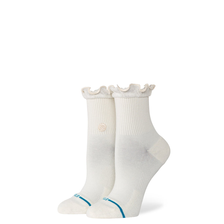 Women's Ruffle Icon Quarter Socks
